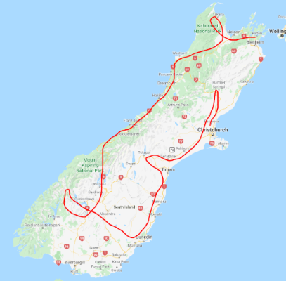 Südinsel Neuseeland