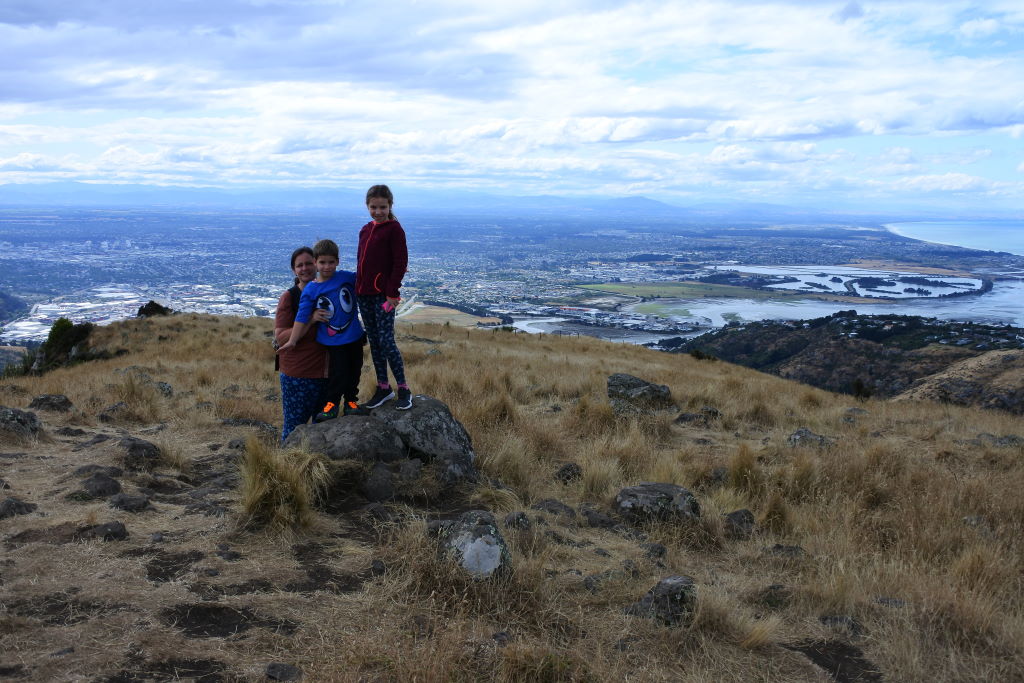 Aussicht auf Christchurch