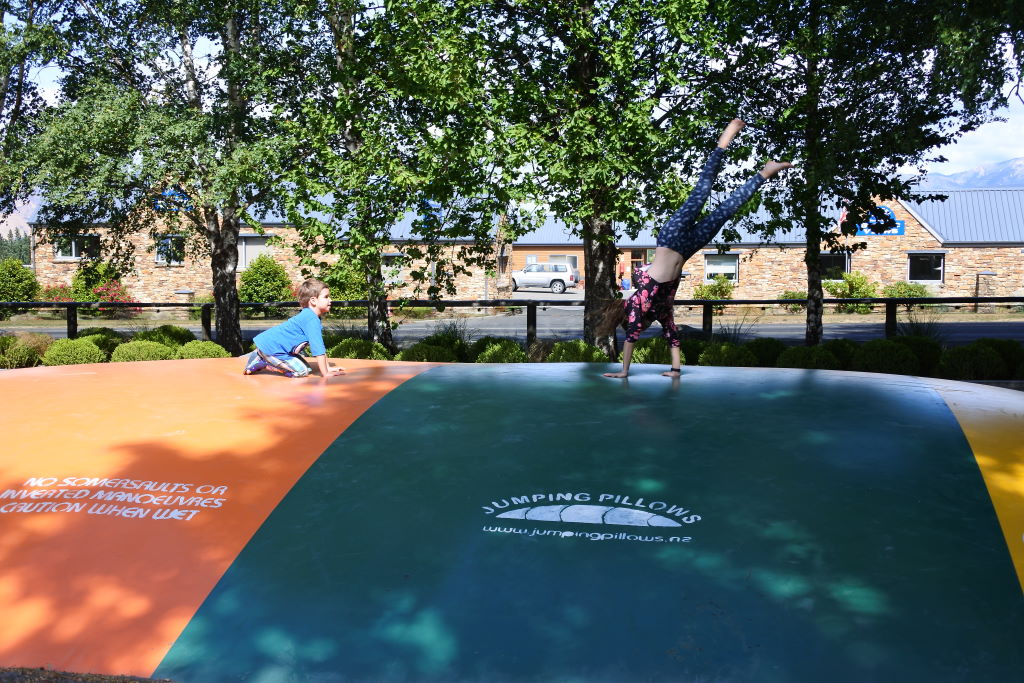 Austoben nach der Fahrt